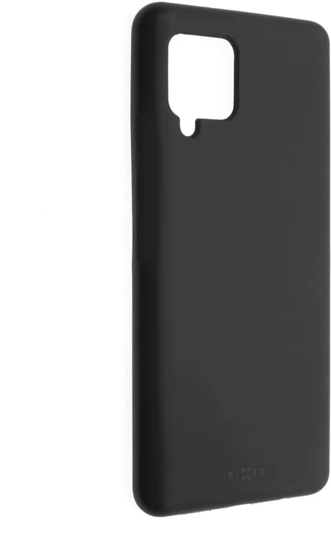 Kryt na mobil FIXED Flow Liquid Silicon case pre Samsung Galaxy A42 5G/M42 5G čierny