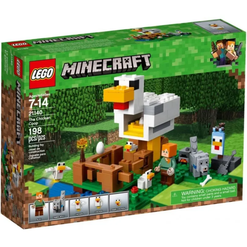LEGO stavebnice LEGO Minecraft 21140 Kurník