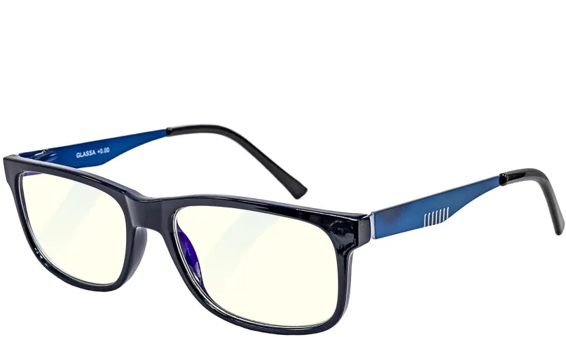 Okuliare na počítač GLASSA Blue Light Blocking Glasses PCG 02, dioptria: +0.50 modrá