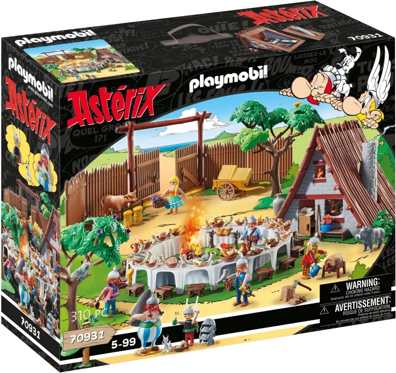 Stavebnica Playmobil 70931 Asterix: Veľká dedinská slávnosť