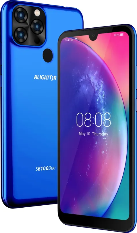 Mobilný telefón Aligator S6100 modrý