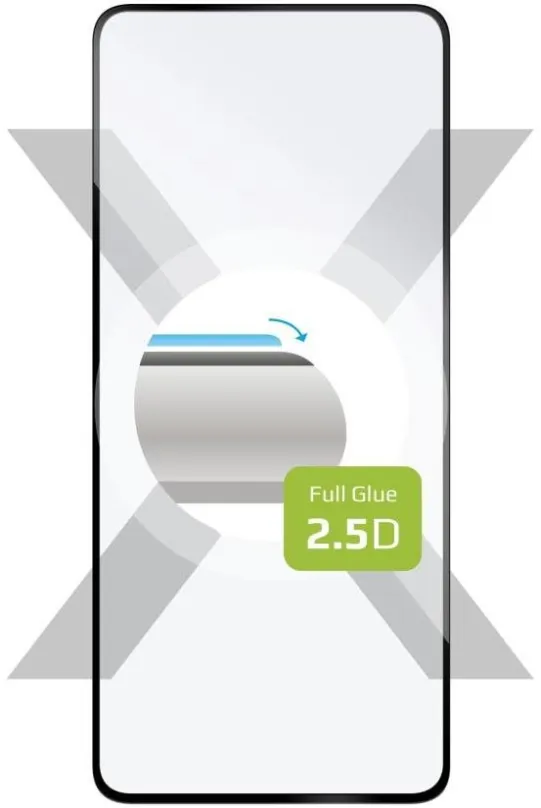 Ochranné sklo FIXED FullGlue-Cover pre OnePlus Nord CE 3 čierne
