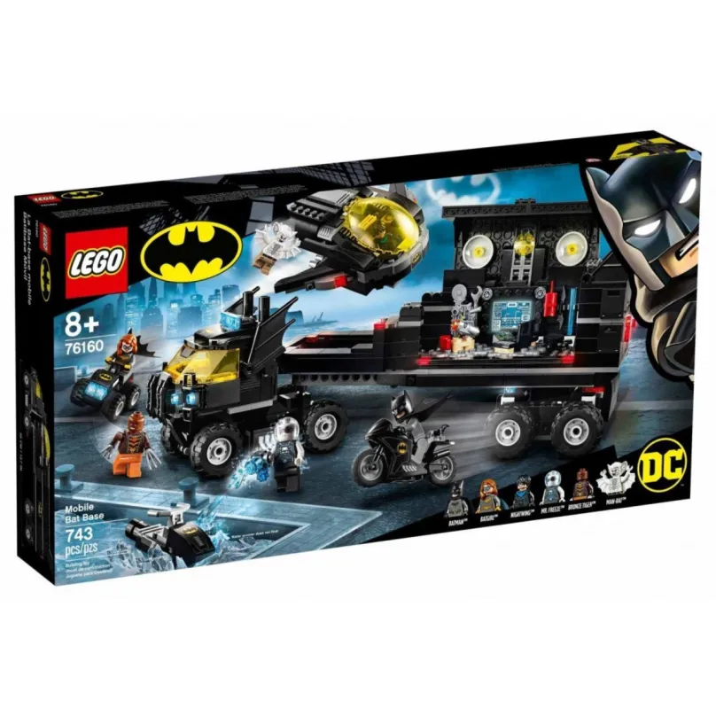 LEGO stavebnice LEGO Super Heroes 76160 Mobilná základňa Batmana
