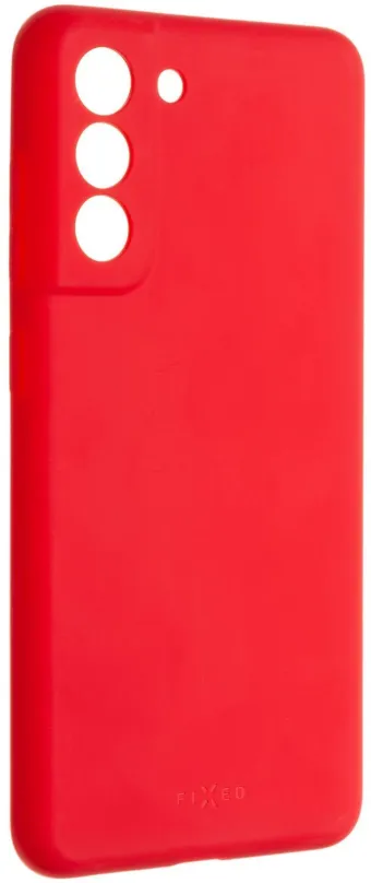 Kryt na mobil FIXED Story pre Samsung Galaxy S21 FE červený