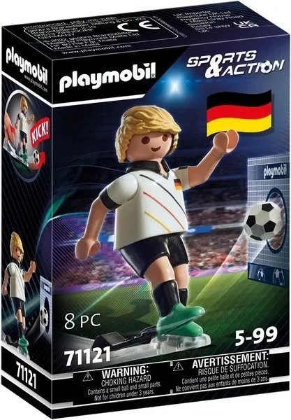 Figúrky Playmobil 71121 Futbalista Nemecko