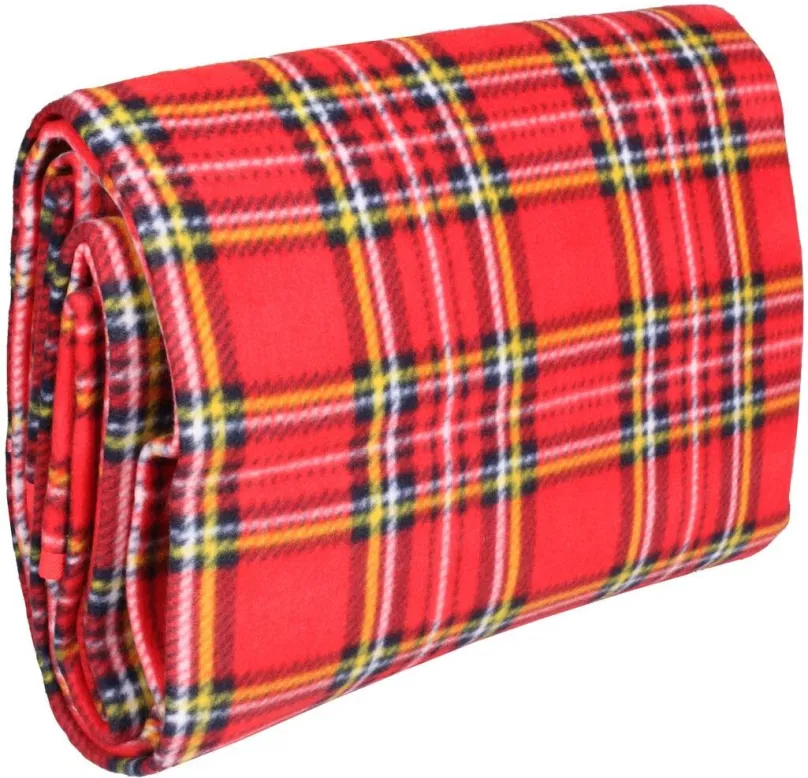Pikniková deka Hike pikniková deka červená, 175x140 cm, s izolačnou vrstvou