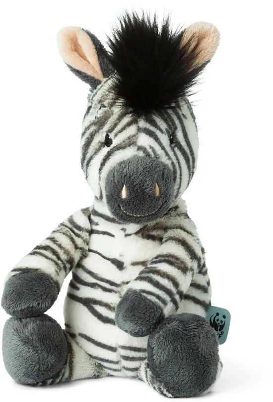 Plyšák Ziko Zebra, zebra, vhodný pre deti od narodenia, s výškou 29 cm