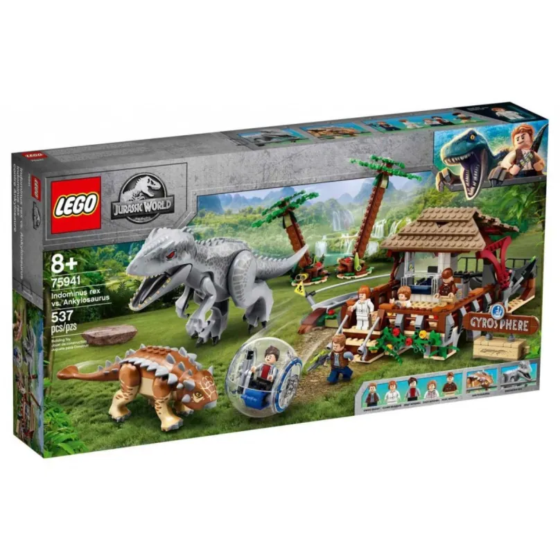 LEGO stavebnice LEGO Jurassic World 75941 Indominus rex vs. Ankylosaurus