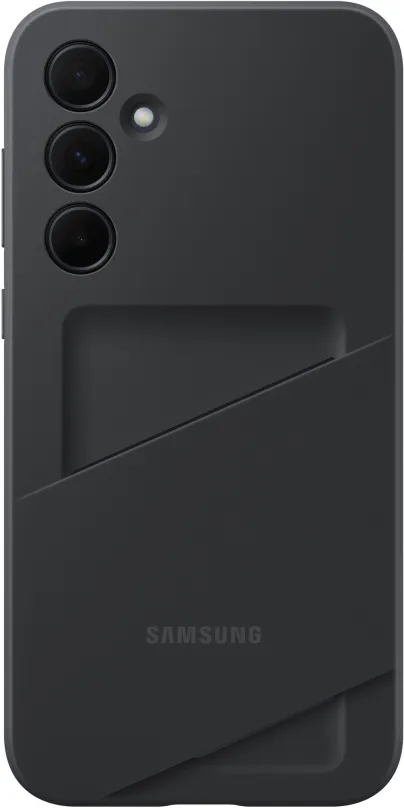 Kryt na mobil Samsung Galaxy A35 Zadný kryt s vreckom na kartu Black