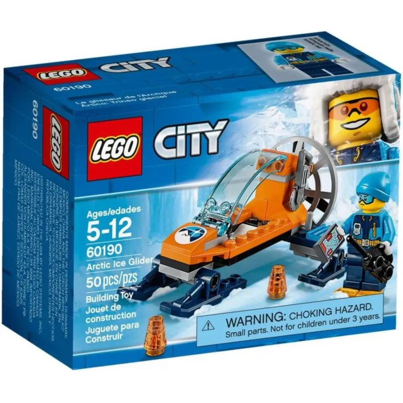 Stavebnice LEGO City 60190 Polárna snežný klzák