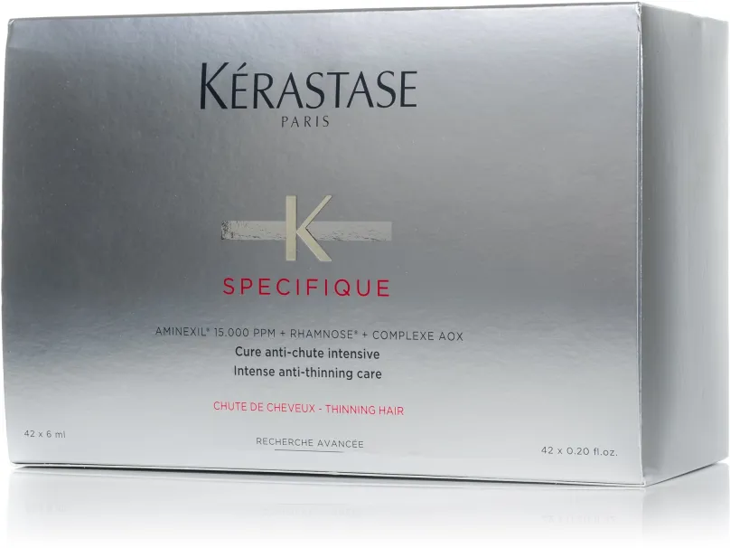 Vlasová kúra KÉRASTASE Specifique Cure Anti-Chute Intensive 41x6 ml, pre ženy, bezoplachov