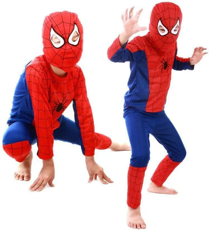 Kostým Aga4Kids Detský kostým Spiderman veľ. M, 110–120 cm