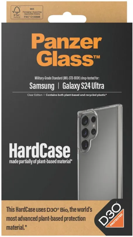 Kryt na mobil PanzerGlass HardCase D30 Samsung Galaxy S24 Ultra, pre Samsung Galaxy S24 Ul
