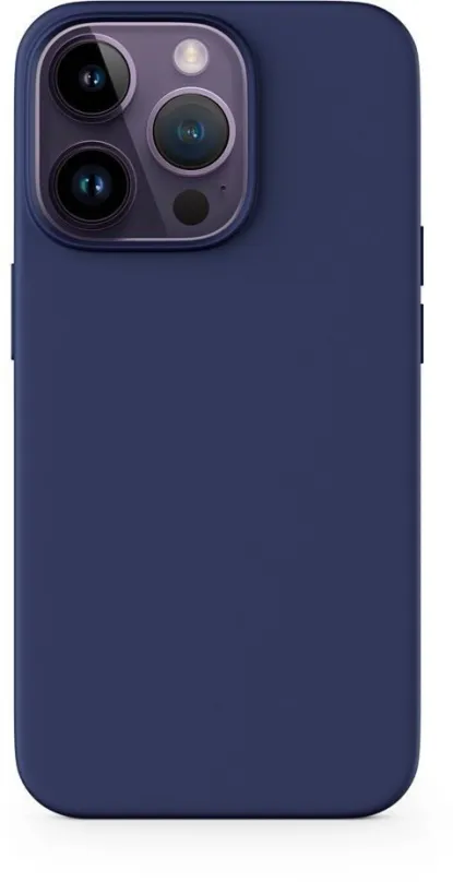 Kryt na mobil Epico silikónový kryt pre iPhone 14 Pro s podporou uchytenia MagSafe - modrý