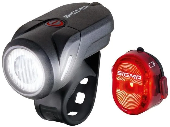 Svetlo na bicykel Sigma Aura 35 USB + Nugget II.