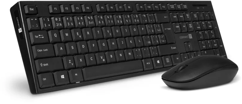 Set klávesnice a myši CONNECT IT CKM-7500-SK Black - SK/SK