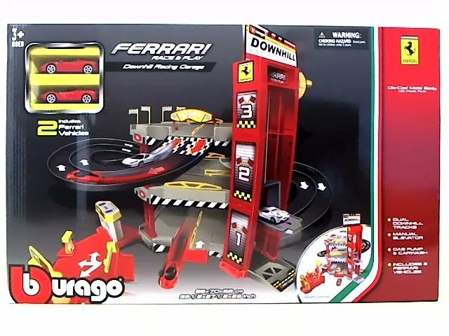 Garáž pre deti Bburago garáž Ferrari Downhill Racing