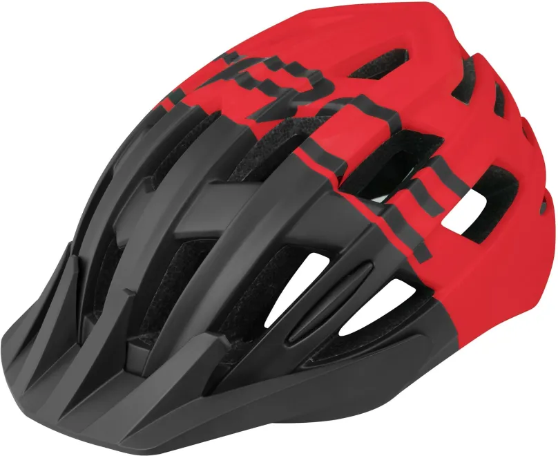 Helma na bicykel Force Corella MTB, čierno-červená L-XL, 57 cm - 61 cm