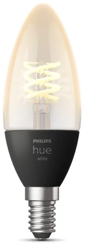LED žiarovka Philips Hue White 4.5W 550 Filament sviečka E14