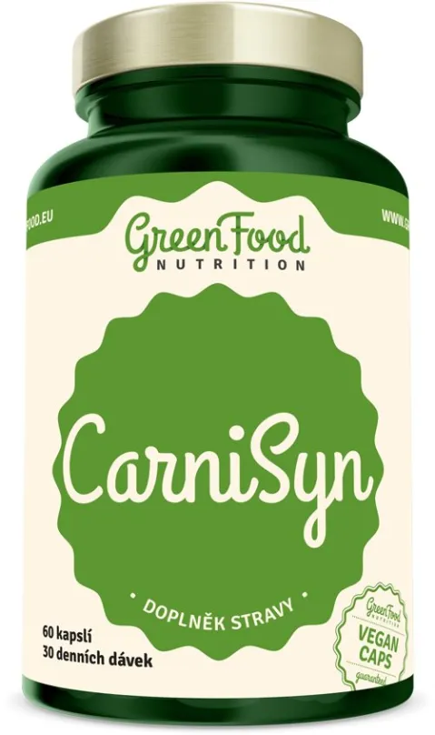 Spaľovač tukov GreenFood Nutrition CarniSyn 60 kapsúl