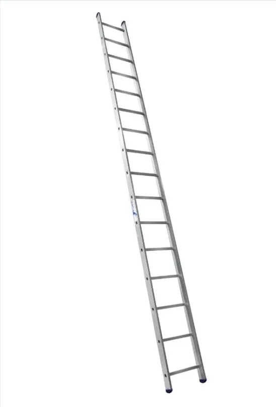 Rebrík Alumet, príložný rebrík, 16 priečok, 39 x 450 cm, max. 150 kg