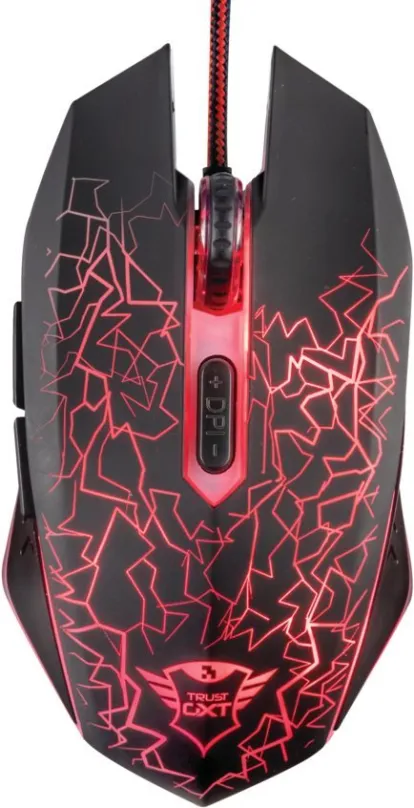Herná myš Trust GXT 105 Izza Illuminated Gaming Mouse