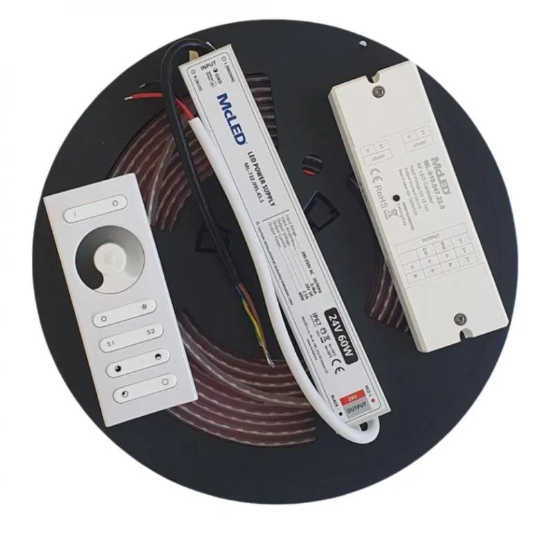 LED pásik McLED - zostava LED pásky do sauny UWW 2 m