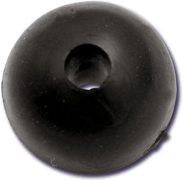 Black Cat Korálik Rubber Shock Bead 10mm 10ks