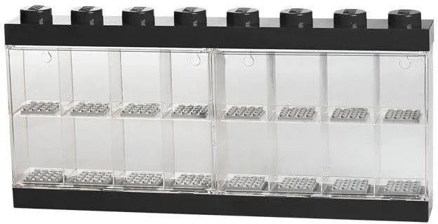 Stavebnice LEGO Zberateľská skrinka na 16 figúrok - čierna