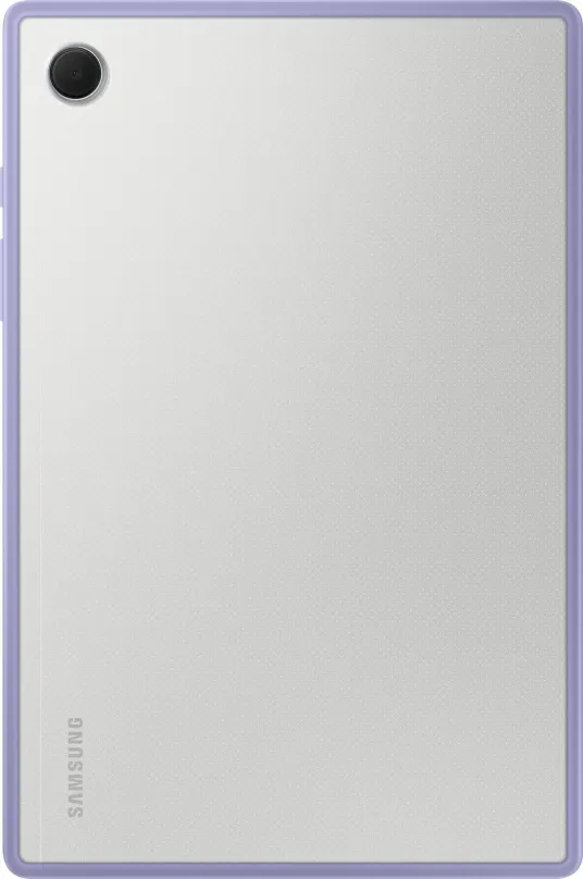 Puzdro na tablet Samsung Galaxy Tab A8 10.5" (2021) Priehľadný ochranný kryt fialový