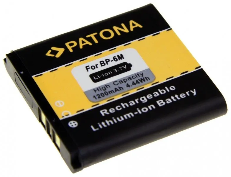 Batérie pre mobilný telefón Paton pre Nokia BP-6M 1200mAh 3,7V Li-Ion