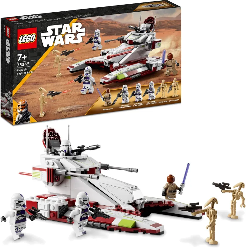 LEGO stavebnica LEGO® Star Wars 75342 Bojový tank Republiky