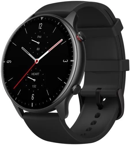 Chytré hodinky Amazfit GTR 2 Sport Edition Obsidian Black, pánske s meraním tepu zo zápäsť
