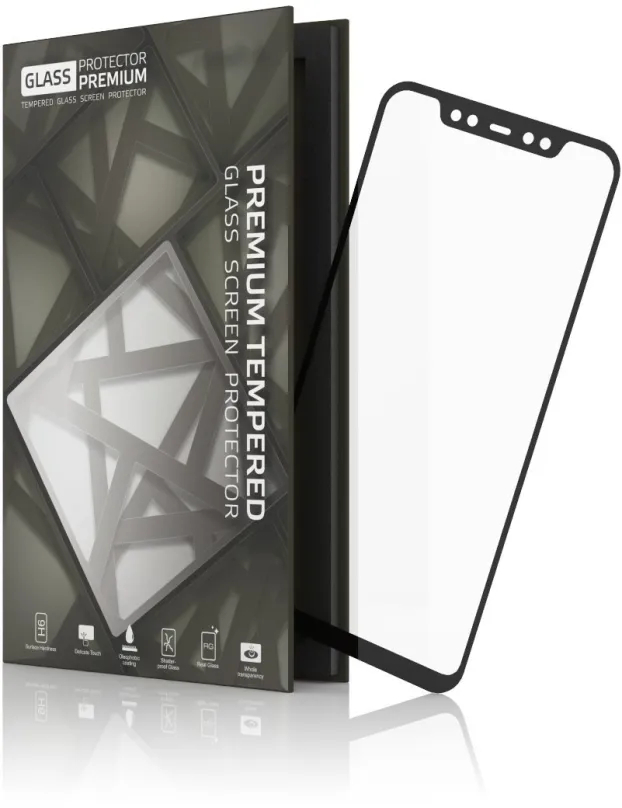 Ochranné sklo Tempered Glass Protector rámčekové pre Xiaomi Mi 8 Čierne