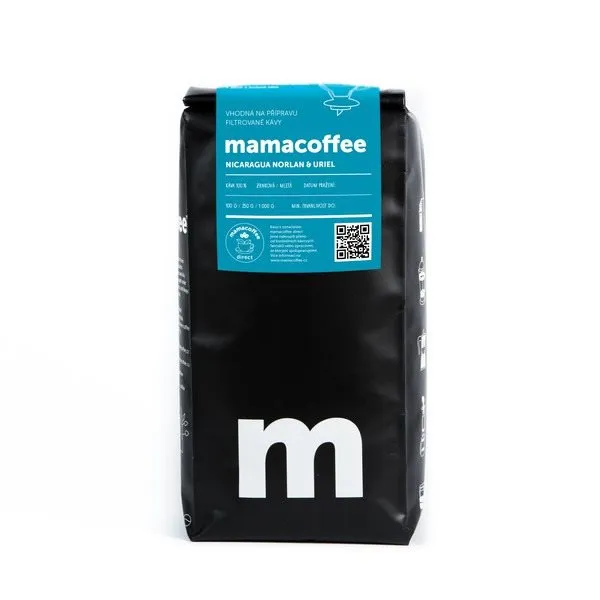 Káva mamacoffee Nicaragua Norlan & Uriel, 1000g