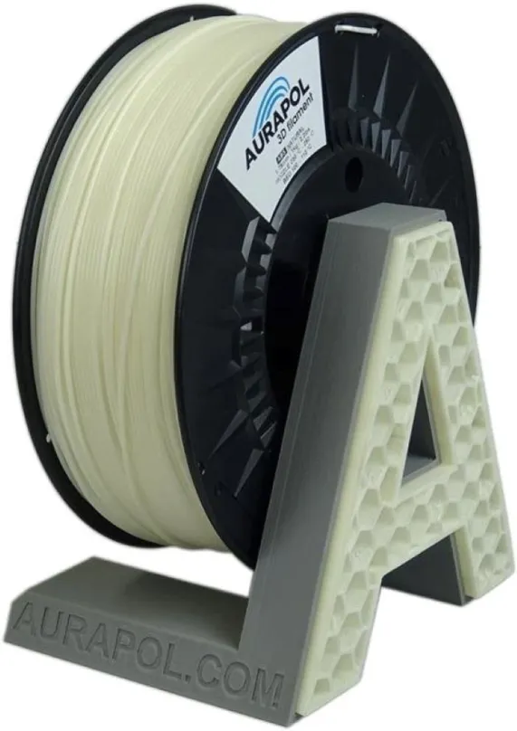 Filament AURAPOL ABS 3D Filament Natural 850g 1,75 mm, materiál ABS, priemer 1,75 mm s tol