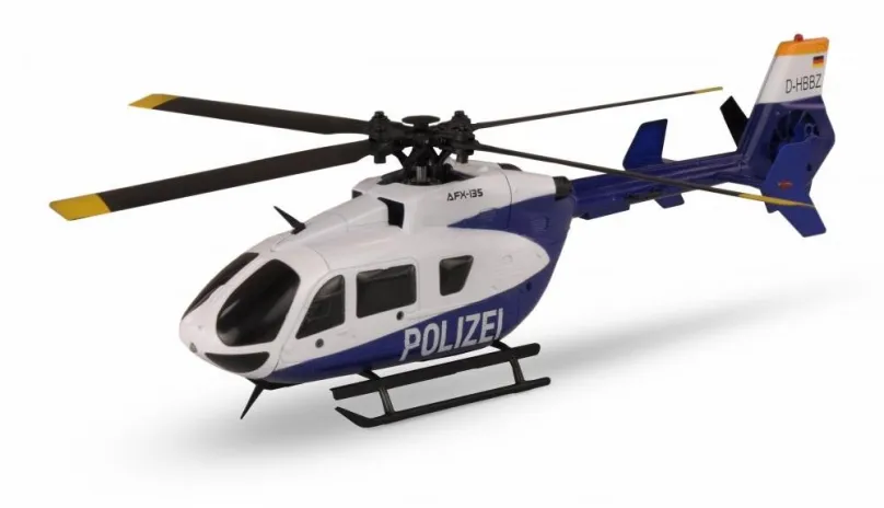 RC vrtuľník Amewi AFX-135 Polizei 6G stabilizácia RTF