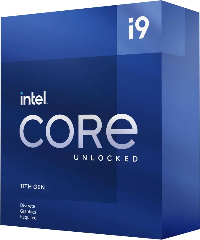 Procesor Intel Core i9-11900KF, 8 jadrový, 16 vlákien, 3,5 GHz (TDP 125W), Boost 5,3 GHz,