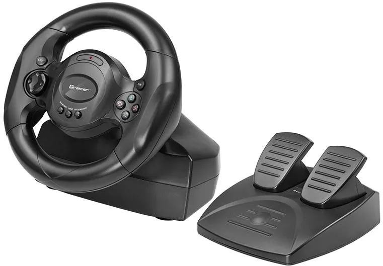 Volant AYDER 4in1 volant PC | PS3 | PS4 | Xone, s pedálmi, uhol otáčania do 180°, 12 tlačí