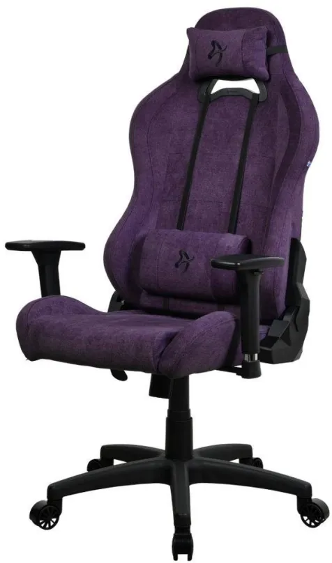 Herná stolička AROZZI Torretta Soft Fabric v2 fialová