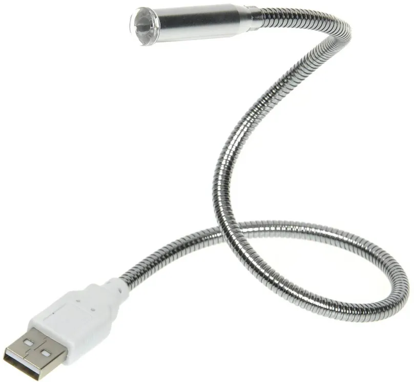 USB lampička PremiumCord Lampička USB, na husom krku, dĺžka 30 cm, USB rozhranie (1.0/1.1/