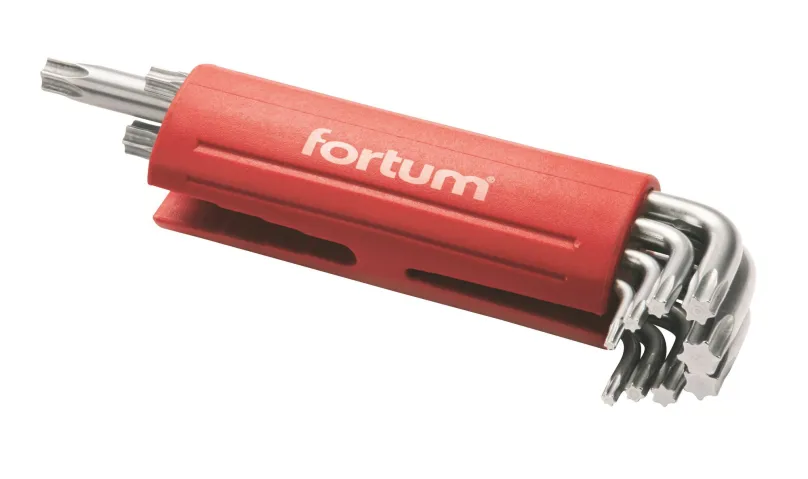 Súprava torx FORTUM L-kľúče TORX, 10-50, 4710300