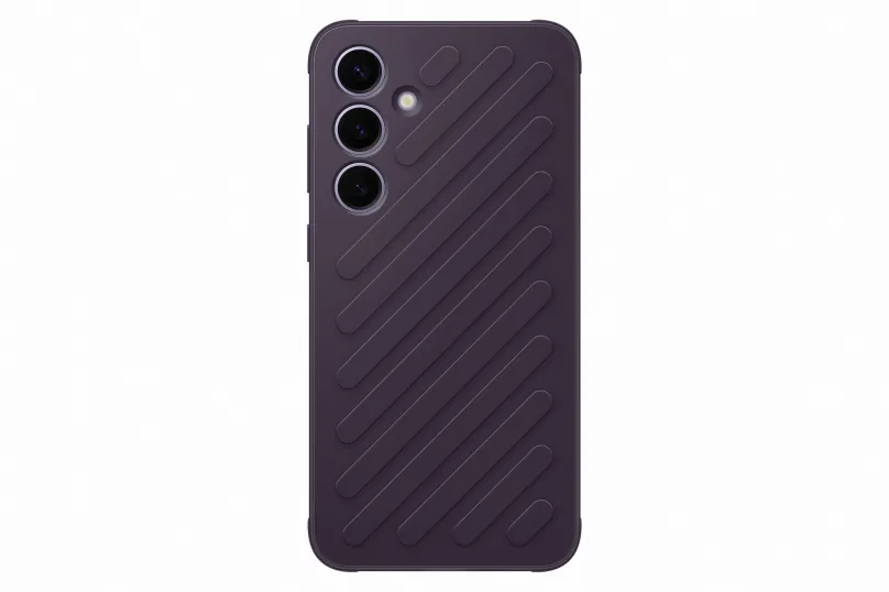 Kryt na mobil Samsung Galaxy S24+ Tvrdený zadný kryt Dark Violet