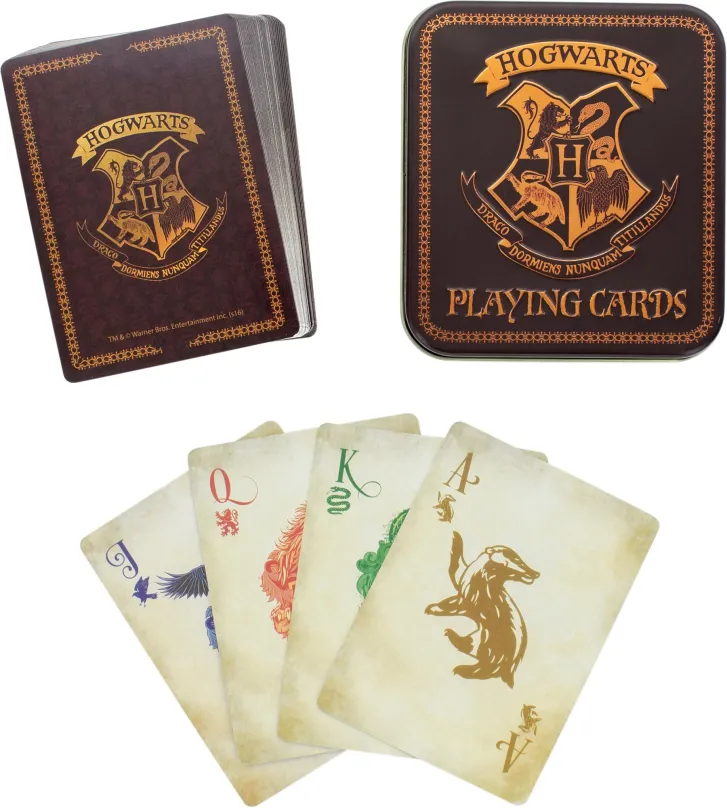 Zberateľské karty Harry Potter hracie karty