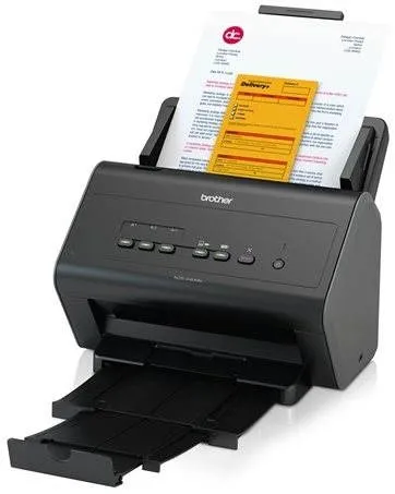 Skener Brother ADS-2400N, A4, stolný, prieťahový a dokumentový skener, s podávačom, duplex