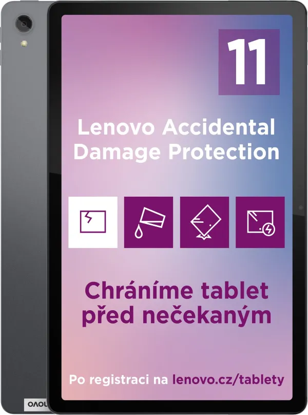 Tablet Lenovo Tab P11 Plus 4GB + 128GB LTE Slate Grey + Smart Charging Station (Cradle)