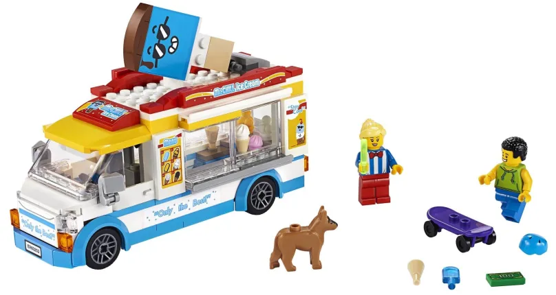 LEGO stavebnica LEGO® City 60253 Zmrzlinárske auto