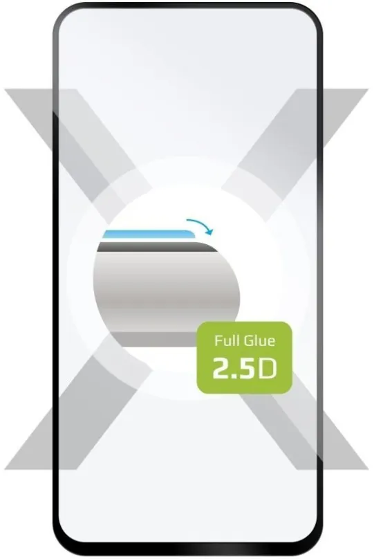 Ochranné sklo FIXED FullGlue-Cover pre Motorola Moto G14 čierne