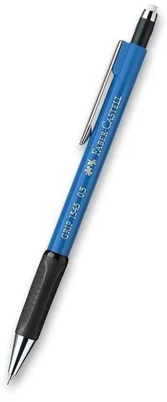 Mikrotužka FABER-CASTELL Grip 1345 0.5 mm HB, modrá, guľatá, pre pravákov aj ľavákov, farb