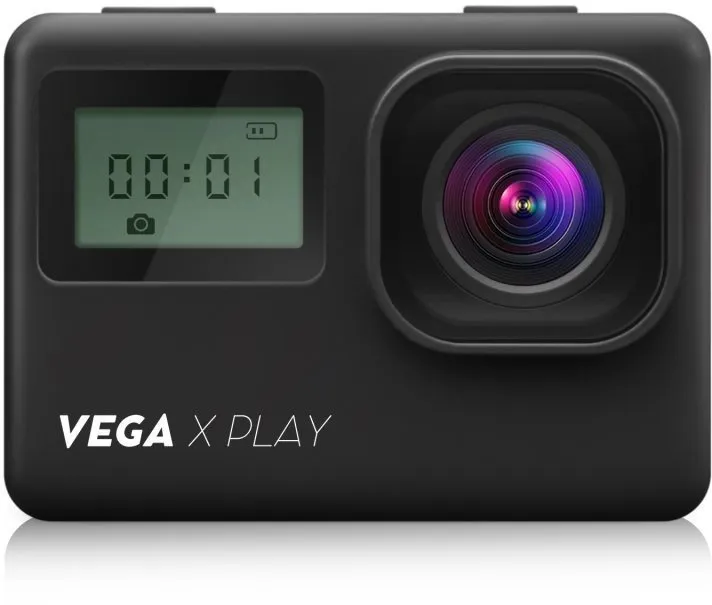 Outdoorová kamera Niceboy VEGA X Play, s rozlíšením až 4K 30 FPS (interpol.), 2,7 K 30 FPS